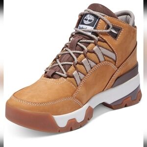 Timberland Euro Swift Mid Hiker Wheat Lace up Boots Nubuck Women's Sz 7